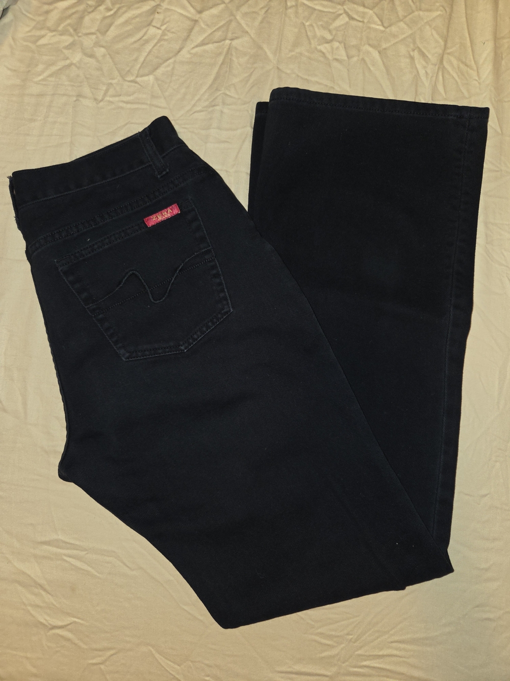 Vintage Zena Black Boot Cut Jeans